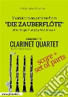 3 Variations on a theme from 'Die Zauberflöte' - Clarinet Quartet. E-book. Formato PDF ebook di Mikhail Ivanovich Glinka