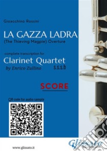 Clarinet Quartet Score 