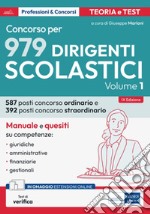 [EBOOK] Concorso DIRIGENTE SCOLASTICO volume 1: Competenze giuridiche, amministrative, finanziarie e gestionali del DS. E-book. Formato EPUB ebook