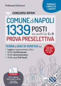 Concorsi RIPAM 1339 posti: Manuale e Quesiti per la prova preselettiva. E-book. Formato EPUB ebook di AA. VV