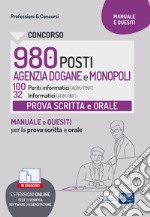 Concorso Agenzia Dogane e Monopoli 2022 - Prova scritta e orale 100 Periti Informatici (ADM/PINF) e 32 Informatici (ADM/INF): Teoria e Test per la preparazione alla prova scritta e orale. E-book. Formato EPUB ebook