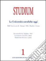 Studium - Le Università cattoliche oggi. E-book. Formato EPUB ebook