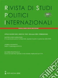 Rivista di Studi Politici Internazionali 2/2023Aprile-Giugno 2023, anno 90, fascicolo 358. E-book. Formato EPUB ebook