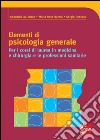 Elementi di psicologia generale. E-book. Formato EPUB ebook
