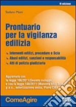 Prontuario per la vigilanza edilizia. E-book. Formato PDF ebook