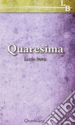 Quaresima. E-book. Formato PDF ebook