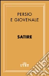 Satire. E-book. Formato EPUB ebook di Aulo Flacco Persio