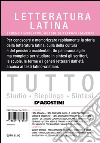 TUTTO- Letteratura latina: Schemi riassuntivi e quadri di approfondimento. E-book. Formato EPUB ebook