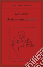 Detti e contraddetti. E-book. Formato EPUB ebook