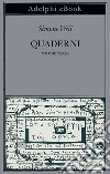 Quaderni: Volume terzo. E-book. Formato EPUB ebook