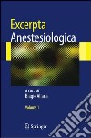 Excerpta anestesiologica. E-book. Formato PDF ebook