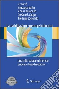 La riabilitazione neuropsicologica. E-book. Formato PDF ebook