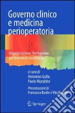 Governo clinico e medicina perioperatoria. E-book. Formato PDF