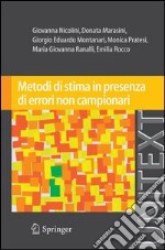 Metodi di stima in presenza di errori non campionari. E-book. Formato PDF ebook