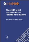 Dispositivi formativi per l'apprendimento linguistico. E-book. Formato EPUB ebook