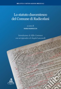 Lo statuto duecentesco del Comune di Radicofani. E-book. Formato EPUB ebook di Mario Marrocchi