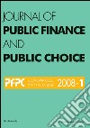 Journal of public Finance and Public Choice n.1/2008. E-book. Formato EPUB ebook