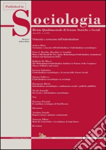 Maria De Unterrichter e la tradizione di Luigi Sturzo: Published in Sociologia n. 2/2015. Rivista quadrimestrale di Scienze Storiche e Sociali. Virtuosità e corruzione dell'individualismo. E-book. Formato EPUB ebook di Natascia Villani