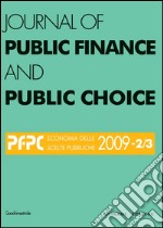 Journal of Public Finance and Public Choice n. 2-3/2009. E-book. Formato PDF ebook