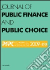 Journal of Public Finance and Public Choice n. 2-3/2009. E-book. Formato PDF ebook