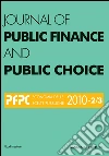 Journal of public finance and public choice. Economia delle scelte pubbliche (2010) vol. 2-3. E-book. Formato PDF ebook di Domenico Da Empoli