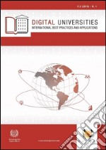 Digital Universities V.2 (2015) - n. 1: International best practices and applications. E-book. Formato PDF ebook