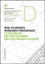 Le ricerche dei dottori del Politecnico di Bari. Ediz. italiana e inglese. E-book. Formato EPUB ebook