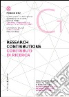 Contributi di Ricerca 1 - Research Contributions 1: 1° Workshop sullo stato dell’arte delle ricerche nel Politecnico di Bari – 1st Workshop on the State of the Art and Challenges of Research Efforts at POLIBA. E-book. Formato EPUB ebook