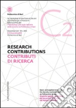 Contributi di Ricerca 2 - Research Contributions 2: 1° Workshop sullo stato dell’arte delle ricerche nel Politecnico di Bari – 1st Workshop on the State of the Art and Challenges of Research Efforts at POLIBA. E-book. Formato EPUB ebook