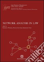 Network analysis in law. E-book. Formato PDF ebook