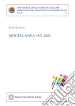 Miscellanea 1971-2003. E-book. Formato PDF