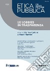 Etica Pubblica 1/2020 - Studi su legalità e partecipazione: Le lobbies in trasparenza. E-book. Formato EPUB ebook