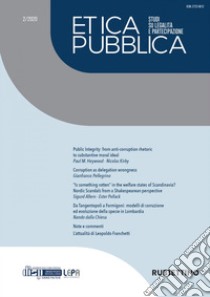 Etica Pubblica 2/2020 - Studi su legalità e partecipazione. E-book. Formato EPUB ebook di AA.VV.