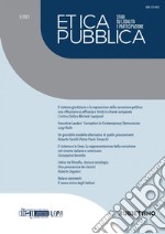 Etica Pubblica 1/2021 – Studi su legalità e partecipazione. E-book. Formato EPUB
