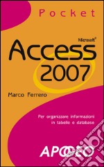 Access 2007 Pocket. E-book. Formato EPUB ebook