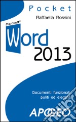 Word 2013. E-book. Formato EPUB ebook