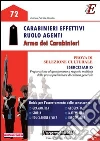 Carabinieri effettivi. Allievi agenti. Arma dei Carabinieri. Prova di selezione culturale. Eserciziario. E-book. Formato PDF ebook