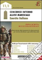 Concorso interno allievi Marescialli. Esercito italiano. E-book. Formato PDF