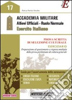 Accademia militare. Allievi ufficiali. Ruolo normale. Esercito italiano. E-book. Formato PDF ebook