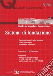 Sistemi di fondazione. E-book. Formato PDF ebook di Paganin G. (cur.)