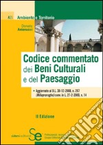 Codice commentato dei beni culturali e del paesaggio. E-book. Formato PDF ebook