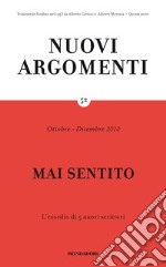 Nuovi argomenti. E-book. Formato EPUB ebook