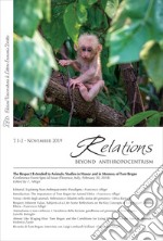 Relations. Beyond Anthropocentrism. Vol. 7, No. 1-2 (2019). The Respect extended to Animals: Studies in Honor and in Memory of Tom Regan. E-book. Formato EPUB ebook