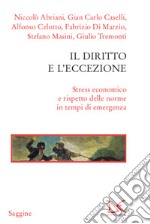 Il diritto e l'eccezione: Stress economico e rispetto delle norme in tempi di emergenza. E-book. Formato EPUB ebook