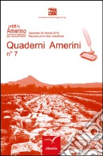 Quaderni Amerini n°7. E-book. Formato EPUB ebook