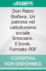 Don Pietro Boifava. Un patriota nel cattolicesimo sociale bresciano. E-book. Formato PDF ebook