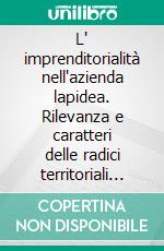 L' imprenditorialità nell'azienda lapidea. Rilevanza e caratteri delle radici territoriali nelle strategie competitive. E-book. Formato PDF