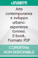 Arte contemporanea e sviluppo urbano: esperienze torinesi. E-book. Formato PDF