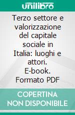 Terzo settore e valorizzazione del capitale sociale in Italia: luoghi e attori. E-book. Formato PDF ebook