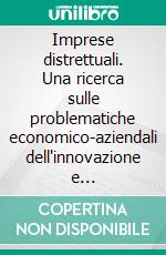 Imprese distrettuali. Una ricerca sulle problematiche economico-aziendali dell'innovazione e dell'internazionalizzazione. E-book. Formato PDF ebook